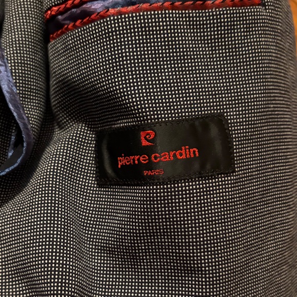 Pierre Cardin Gray Blazer with Elbow Patches - Picture 5 of 6